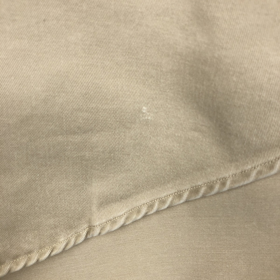 Ralph Lauren BLAKE long sleeve button down shirt, men's size L cotton Beige type Vintage Second Hand