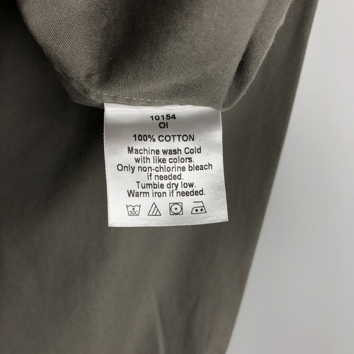 Filson long-sleeved work shirt, men's size L (equivalent to size L) cotton gray type Vintage Second Hand