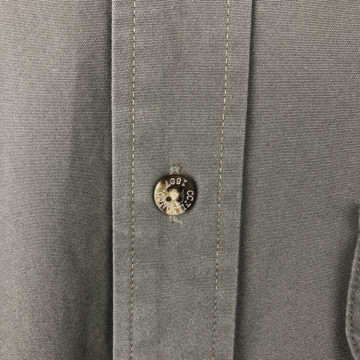 Filson long-sleeved work shirt, men's size L (equivalent to size L) cotton gray type Vintage Second Hand