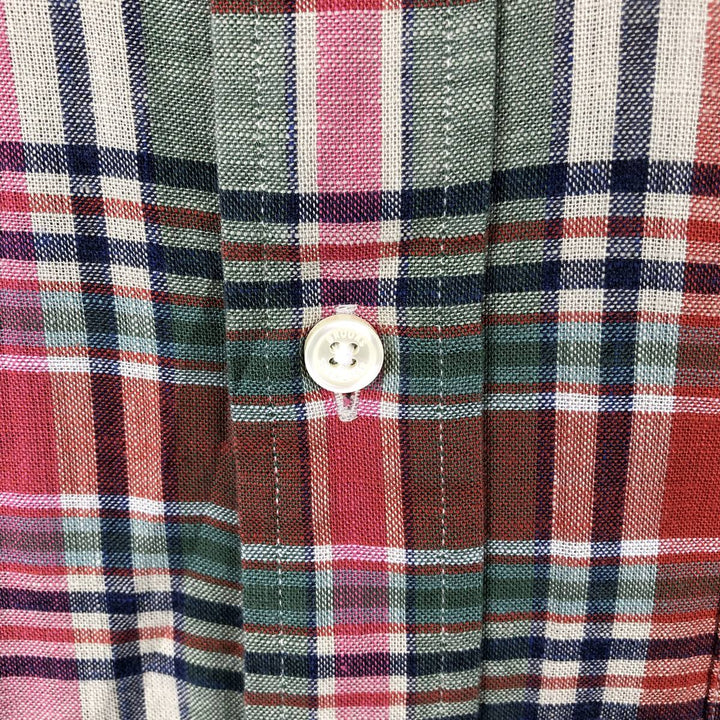 Brooks Brothers Est.1818 REGENT Long Sleeve Button-Down Check Shirt Men's XL cotton red type Vintage Second Hand