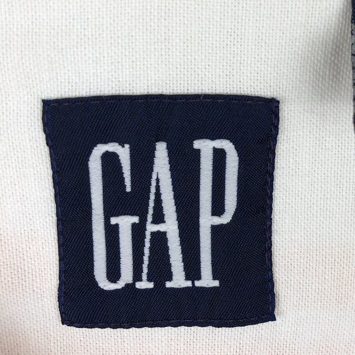 90'S GAP (Old GAP) Multi-stripe Long-Sleeve Button-Down Stripe Shirt, Men's Size M (Equivalent), Vintage cotton white type Vintage Second Hand