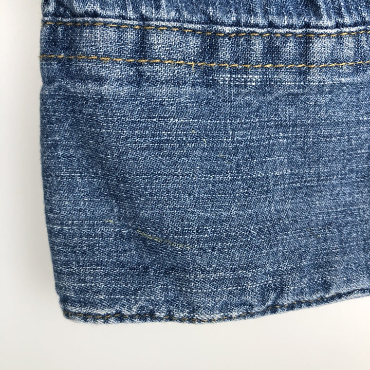 Levi's Long-Sleeve Denim Western Shirt, Men's Size XL (approx.) cotton blue type Vintage Second Hand
