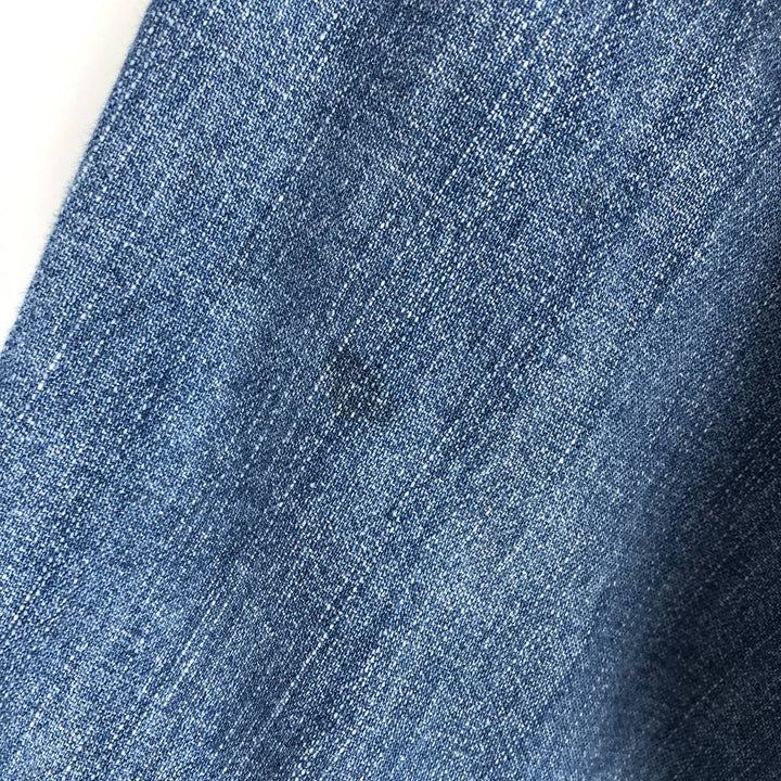 Levi's Long-Sleeve Denim Western Shirt, Men's Size XL (approx.) cotton blue type Vintage Second Hand