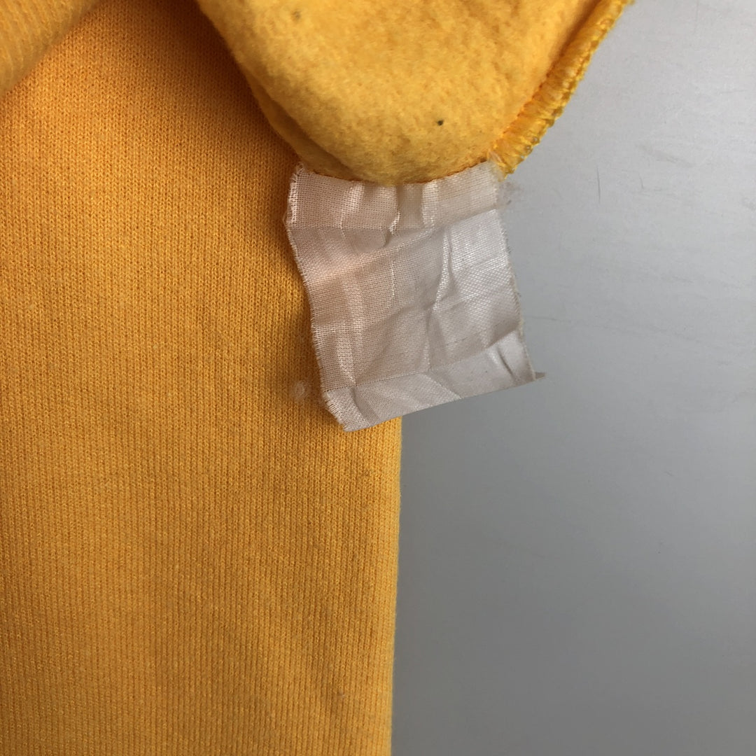 Champion AUTHENTIC Plain Blank Sweatshirt (Men's Size S) unclear yellow type Vintage Second Hand