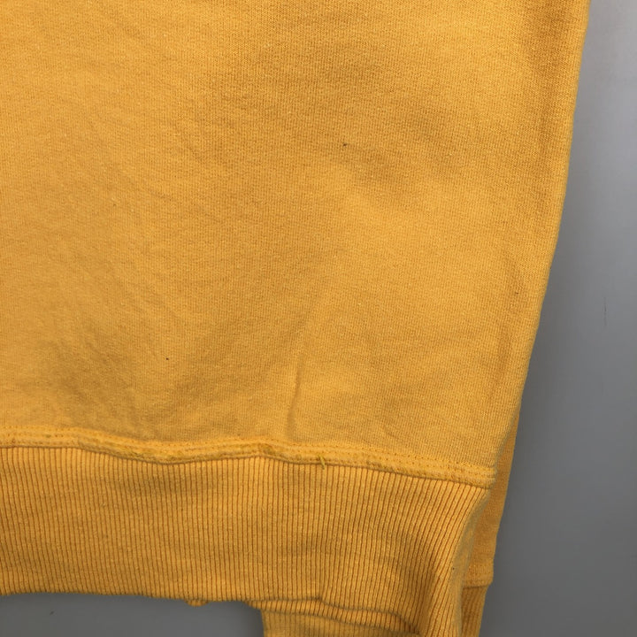 Champion AUTHENTIC Plain Blank Sweatshirt (Men's Size S) unclear yellow type Vintage Second Hand