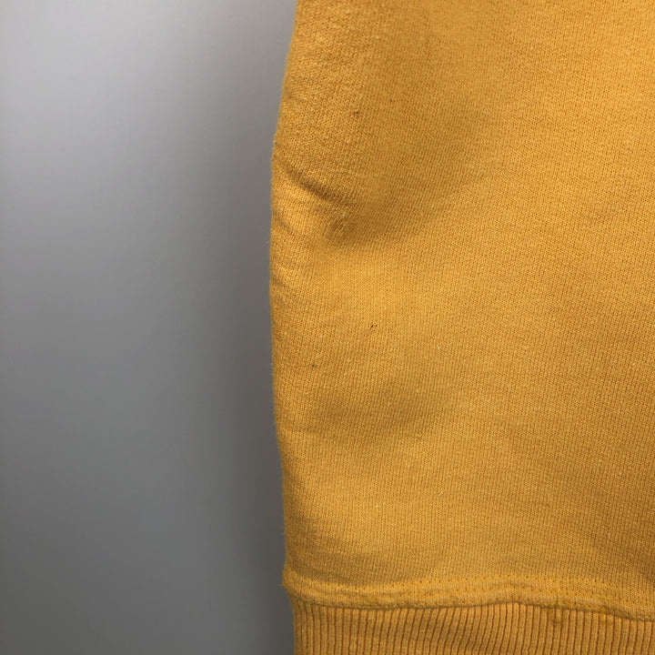 Champion AUTHENTIC Plain Blank Sweatshirt (Men's Size S) unclear yellow type Vintage Second Hand