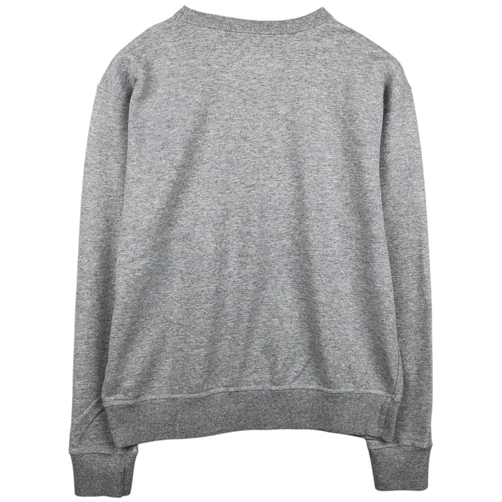 Champion Authentic Athletics Wear One-Point Logo Sweatshirt, Men's Size L cotton gray type Vintage Second Hand