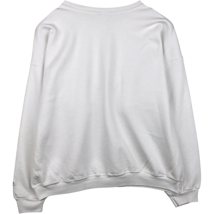 2000'S Champion Authentic Athletic Apparel Logo Sweatshirt (Men's XXL equivalent) unclear white type Vintage Second Hand