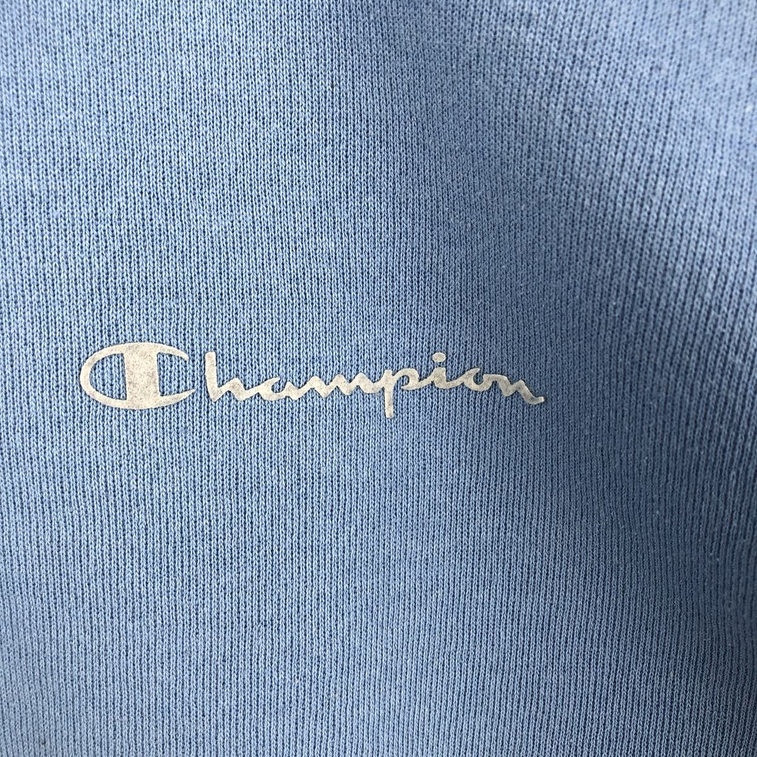 2000'S Champion AUTHENTIC ATHLETIC APPAREL Logo Sweatshirt (Men's Size M) unclear Blue type light blue Vintage Second Hand