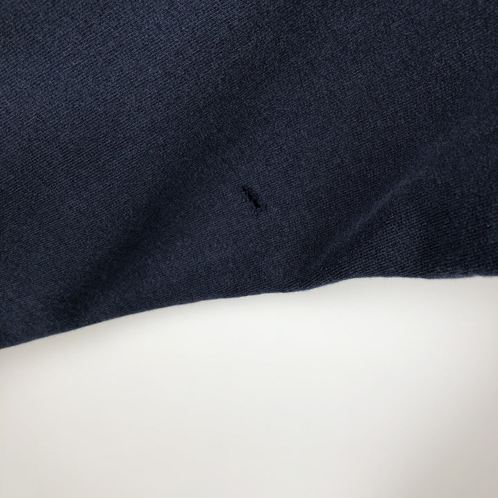Champion AUTHENTIC Blank Sweatshirt (Men's Size L) cotton navy blue type Vintage Second Hand