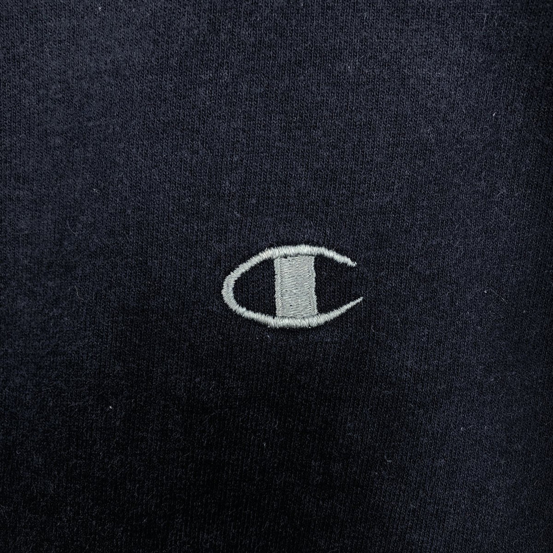 2000'S Champion Authentic Athletic Apparel One-Point Logo Sweatshirt, Men's Size L unclear navy blue type Vintage Second Hand