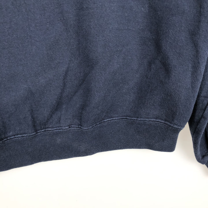 2000'S Champion Authentic Athletic Apparel One-Point Logo Sweatshirt, Men's Size L unclear navy blue type Vintage Second Hand
