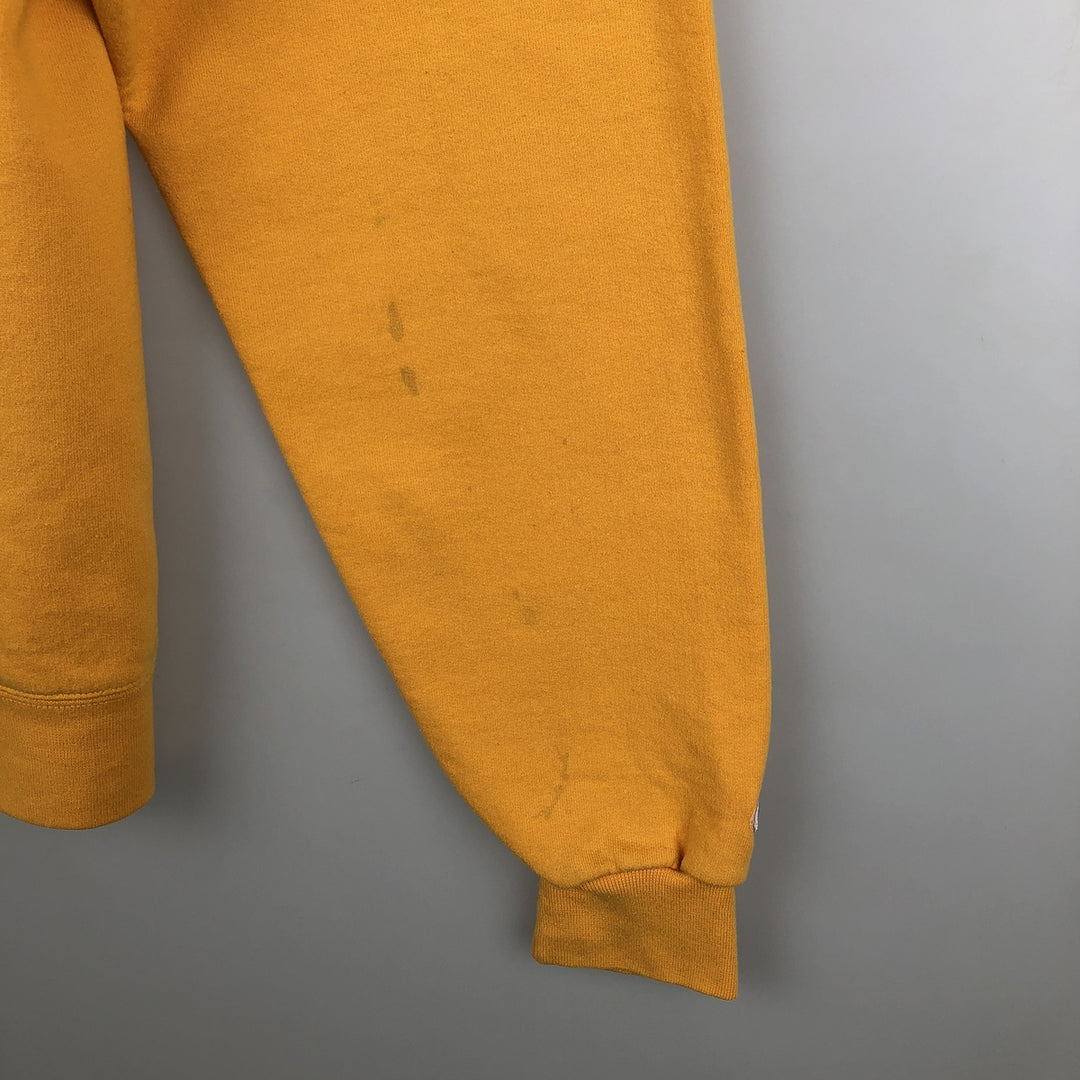 2000'S Champion ECO AUTHENTIC College Sweatshirt (Men's Size L) cotton yellow type Vintage Second Hand