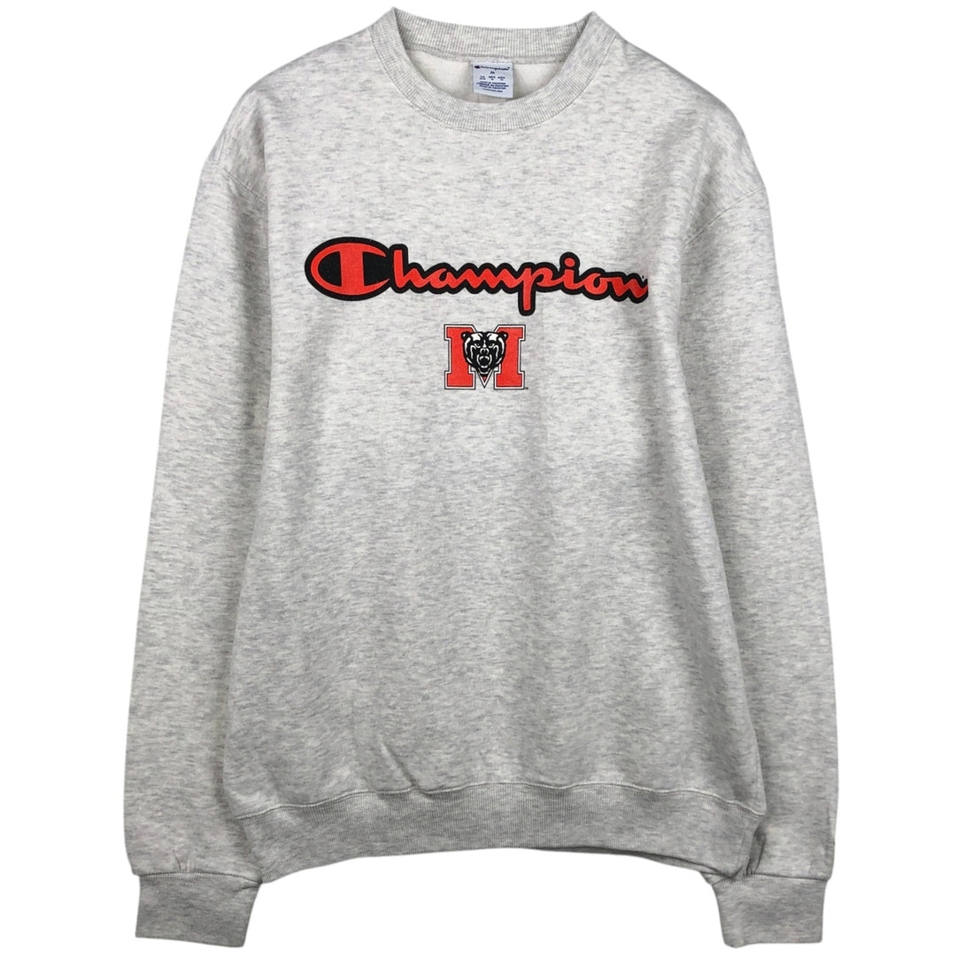 Champion College Sweatshirt, Men's Size M cotton gray type Vintage Second Hand