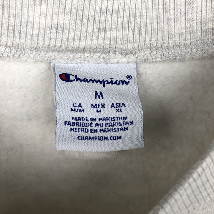 Champion College Sweatshirt, Men's Size M cotton gray type Vintage Second Hand
