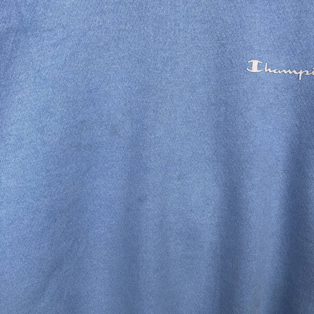 2000'S Champion One-Point Logo Sweatshirt, Men's XL unclear Blue type light blue Vintage Second Hand