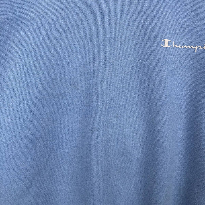 2000'S Champion One-Point Logo Sweatshirt, Men's XL unclear Blue type light blue Vintage Second Hand