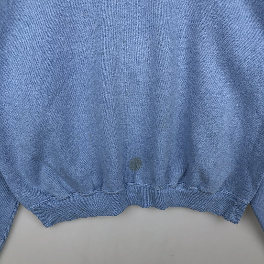 2000'S Champion One-Point Logo Sweatshirt, Men's XL unclear Blue type light blue Vintage Second Hand