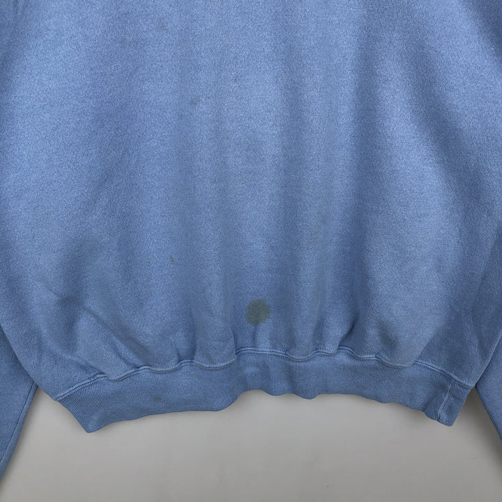 2000'S Champion One-Point Logo Sweatshirt, Men's XL unclear Blue type light blue Vintage Second Hand