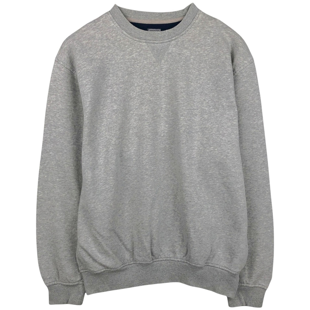 Champion Blank Sweatshirt (Men's XL equivalent) cotton gray type Vintage Second Hand