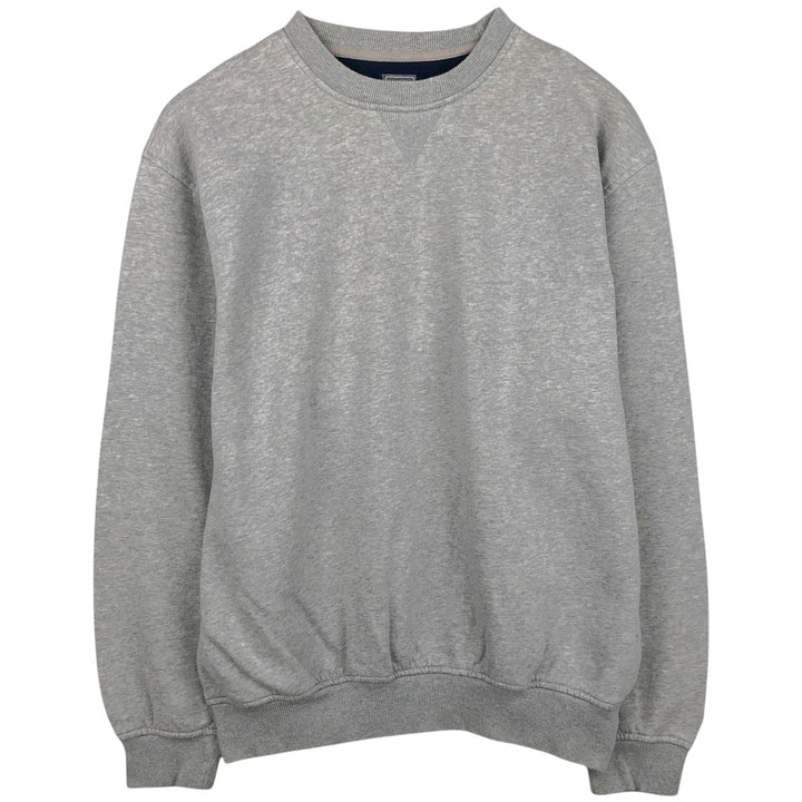 Champion Blank Sweatshirt (Men's XL equivalent) cotton gray type Vintage Second Hand