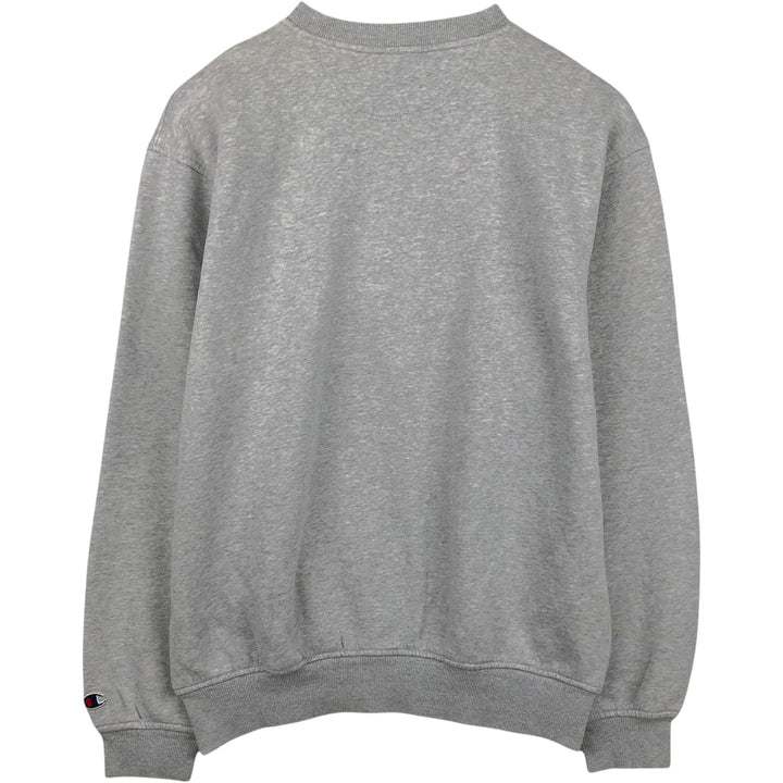 Champion Blank Sweatshirt (Men's XL equivalent) cotton gray type Vintage Second Hand