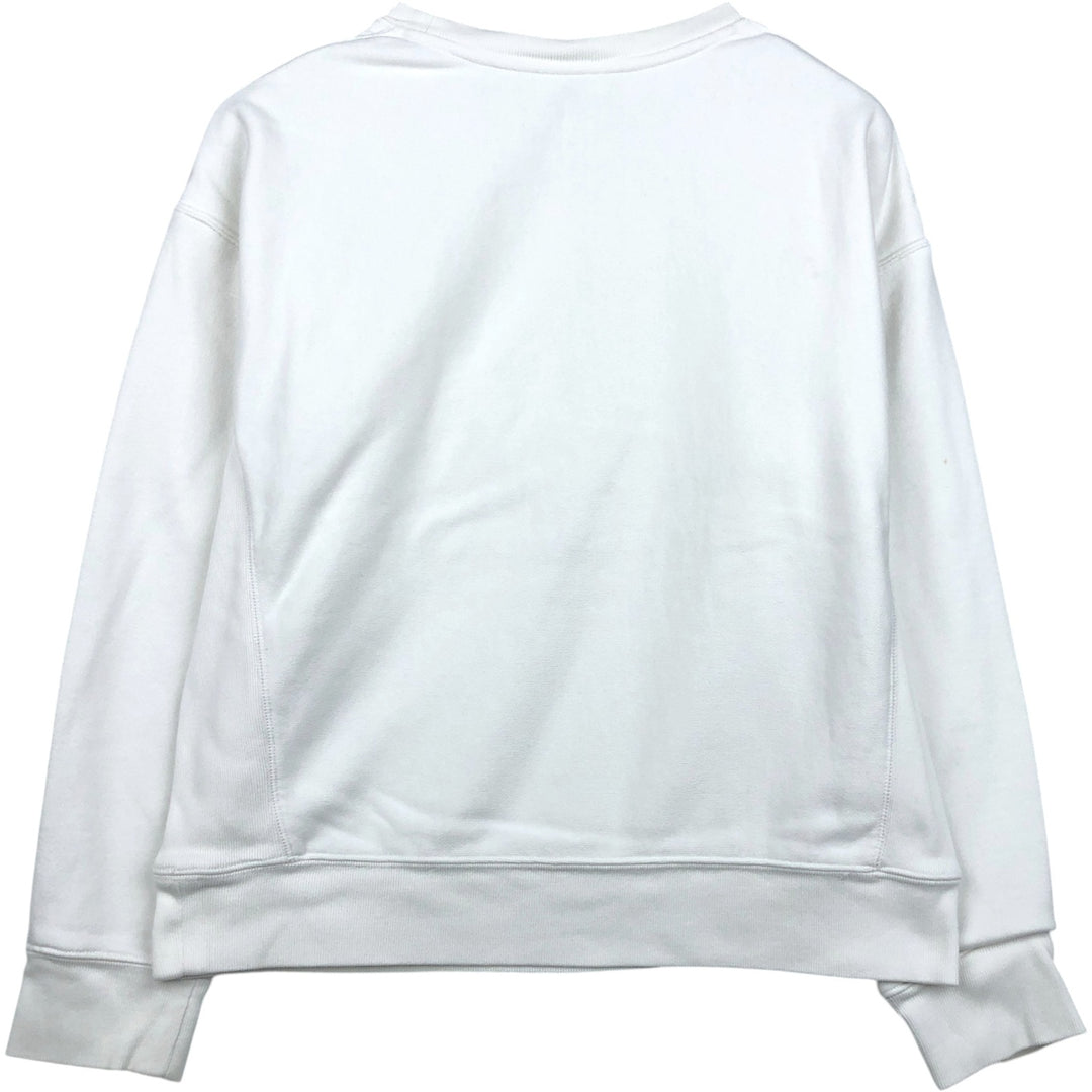 Champion REVERSE WEAVE Reverse Weave One Point Logo Sweatshirt Trainer Men's L size cotton white type Vintage Second Hand