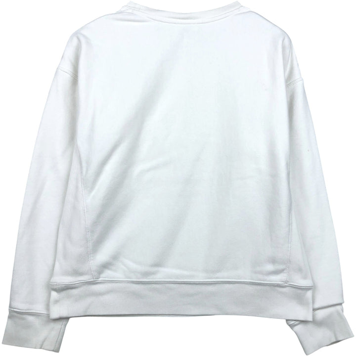 Champion REVERSE WEAVE Reverse Weave One Point Logo Sweatshirt Trainer Men's L size cotton white type Vintage Second Hand