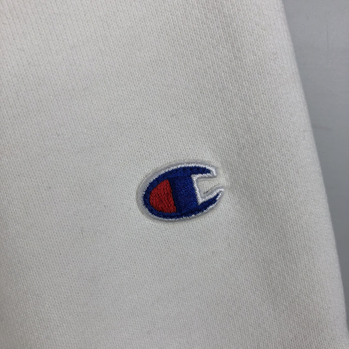 Champion REVERSE WEAVE Reverse Weave One Point Logo Sweatshirt Trainer Men's L size cotton white type Vintage Second Hand