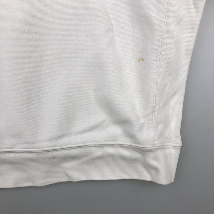 Champion REVERSE WEAVE Reverse Weave One Point Logo Sweatshirt Trainer Men's L size cotton white type Vintage Second Hand