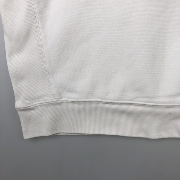 Champion REVERSE WEAVE Reverse Weave One Point Logo Sweatshirt Trainer Men's L size cotton white type Vintage Second Hand