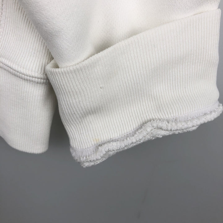Champion REVERSE WEAVE Reverse Weave One Point Logo Sweatshirt Trainer Men's L size cotton white type Vintage Second Hand