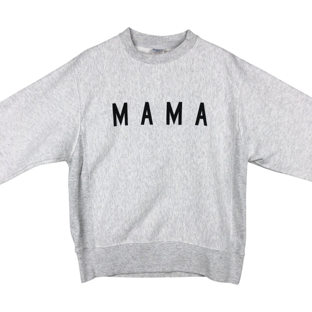Champion REVERSE WEAVE Reverse Weave Print Sweatshirt, Men's Size Small cotton gray type Vintage Second Hand