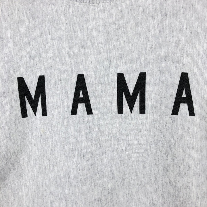 Champion REVERSE WEAVE Reverse Weave Print Sweatshirt, Men's Size Small cotton gray type Vintage Second Hand