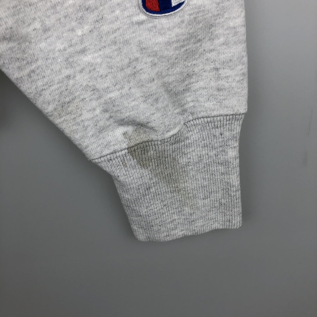 Champion REVERSE WEAVE Reverse Weave Print Sweatshirt, Men's Size Small cotton gray type Vintage Second Hand