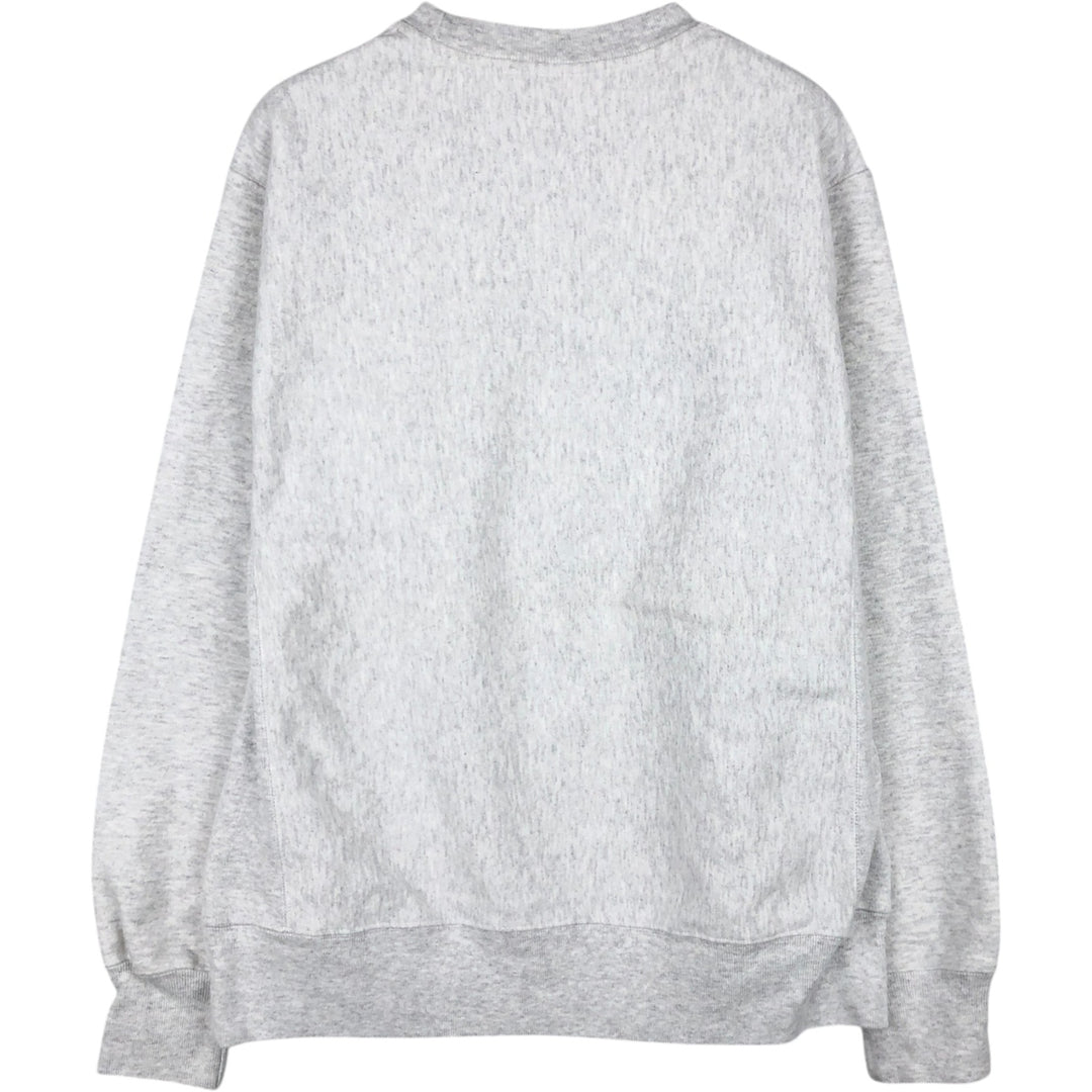 Champion REVERSE WEAVE Reverse Weave College Sweatshirt Trainer Men's M size cotton gray type Vintage Second Hand
