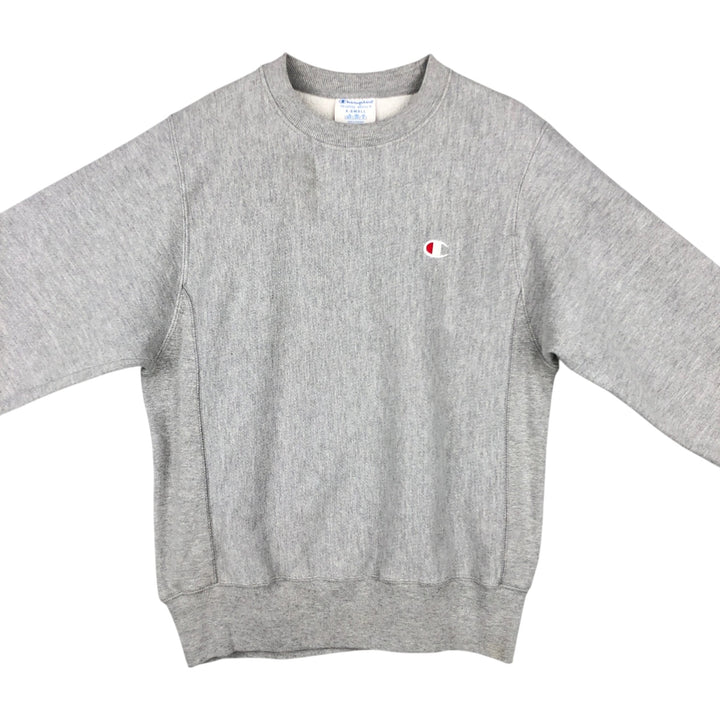 Champion REVERSE WEAVE One-Point Logo Sweatshirt (Men's Size XS) cotton gray type Vintage Second Hand