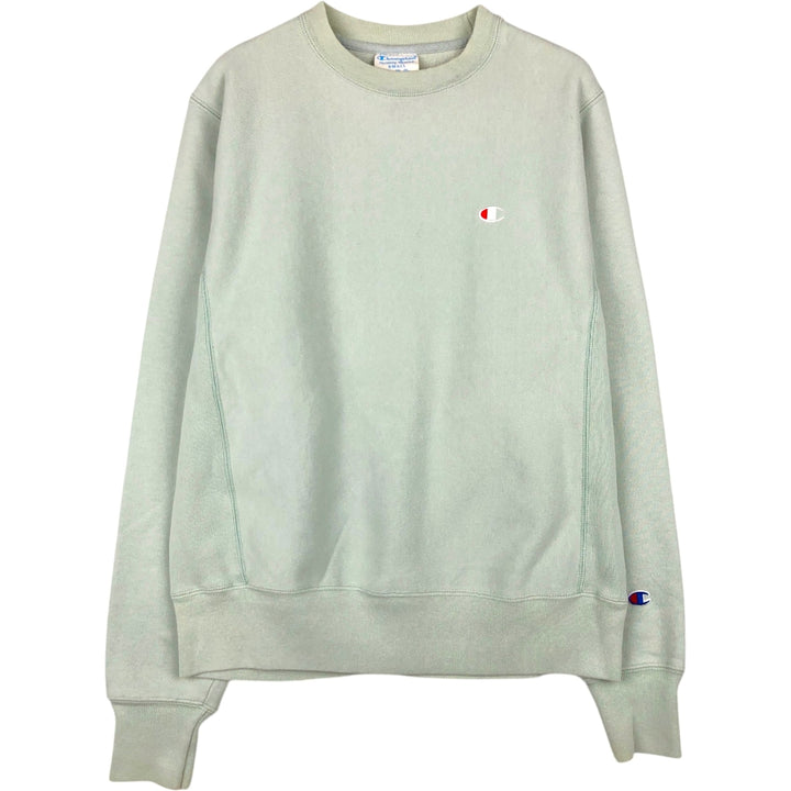 Champion REVERSE WEAVE Reverse Weave One Point Logo Sweatshirt Trainer Men's S cotton Mint green Vintage Second Hand
