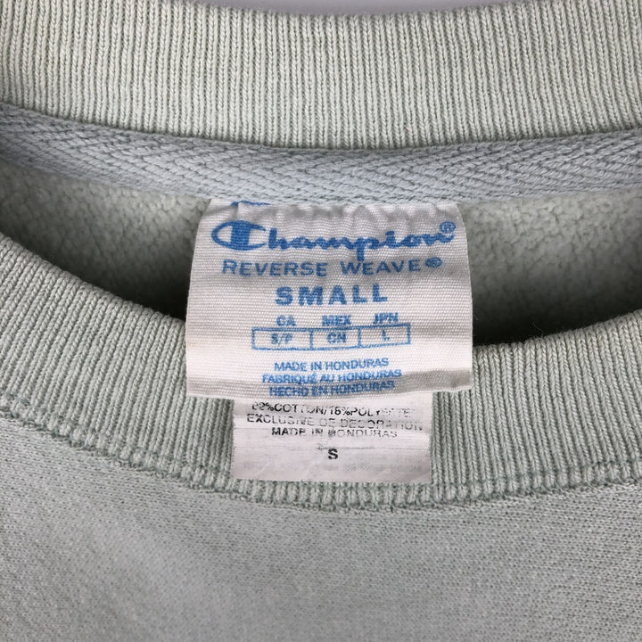 Champion REVERSE WEAVE Reverse Weave One Point Logo Sweatshirt Trainer Men's S cotton Mint green Vintage Second Hand