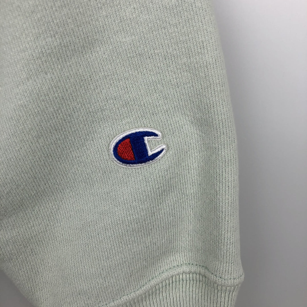 Champion REVERSE WEAVE Reverse Weave One Point Logo Sweatshirt Trainer Men's S cotton Mint green Vintage Second Hand