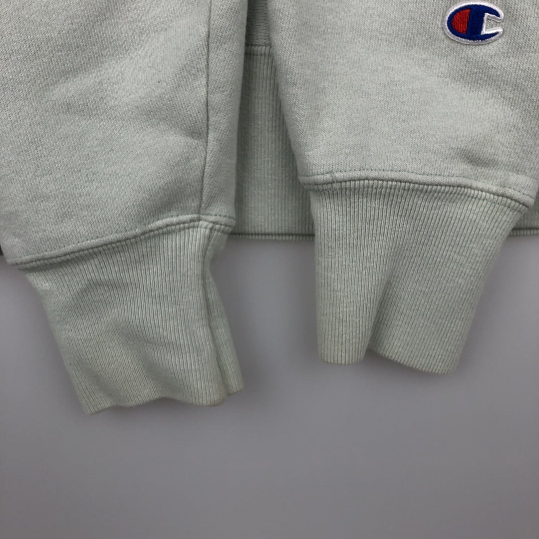 Champion REVERSE WEAVE Reverse Weave One Point Logo Sweatshirt Trainer Men's S cotton Mint green Vintage Second Hand