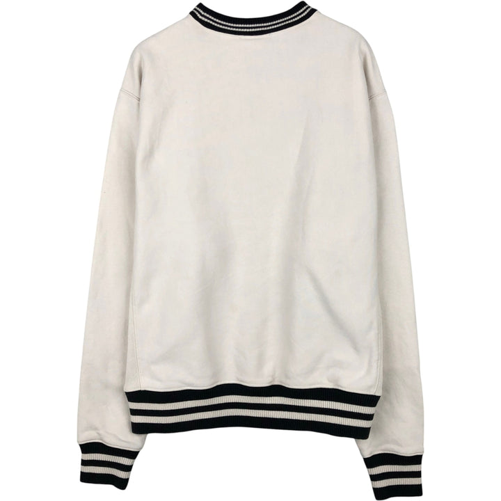 Champion REVERSE WEAVE Reverse Weave One Point Logo Sweatshirt Trainer Men's M cotton ivory Vintage Second Hand