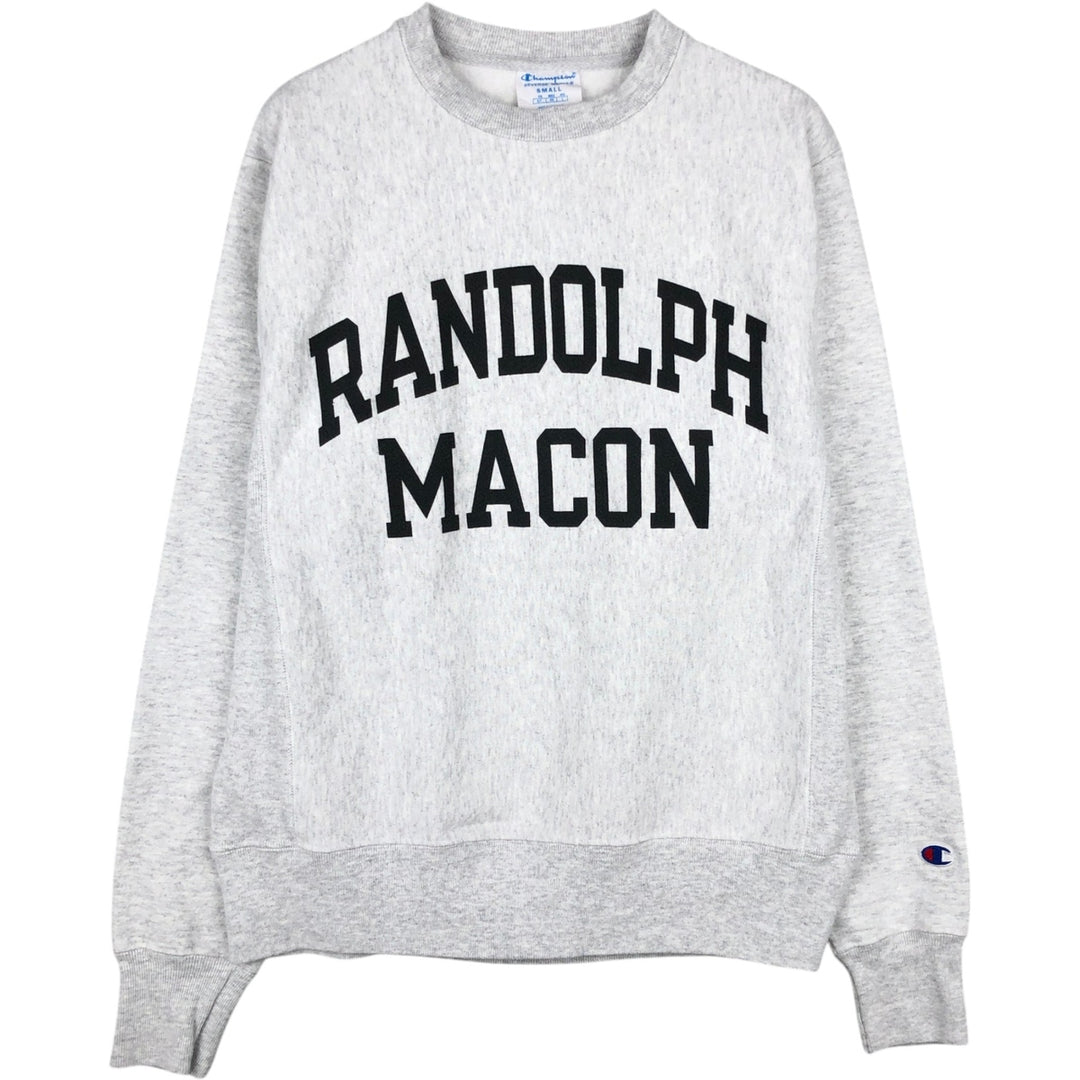 Champion REVERSE WEAVE Reverse Weave College Sweatshirt Trainer Men's S cotton gray type Vintage Second Hand