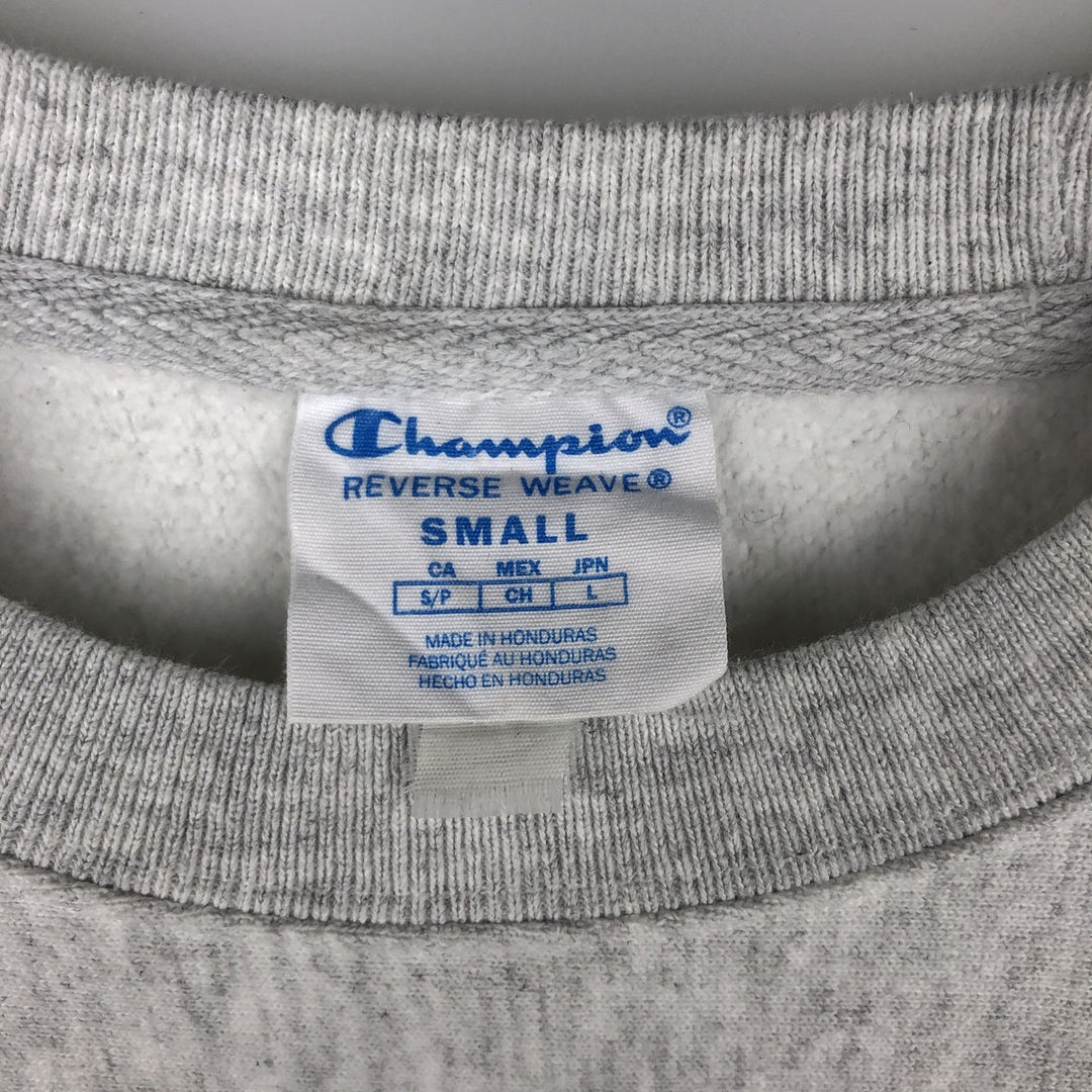 Champion REVERSE WEAVE Reverse Weave College Sweatshirt Trainer Men's S cotton gray type Vintage Second Hand