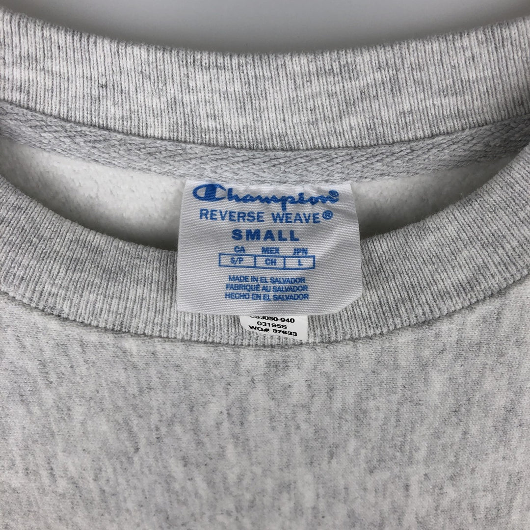 Champion Reverse Weave Metropolitan Museum of Art Print Sweatshirt (Men's Size S) cotton gray type Vintage Second Hand