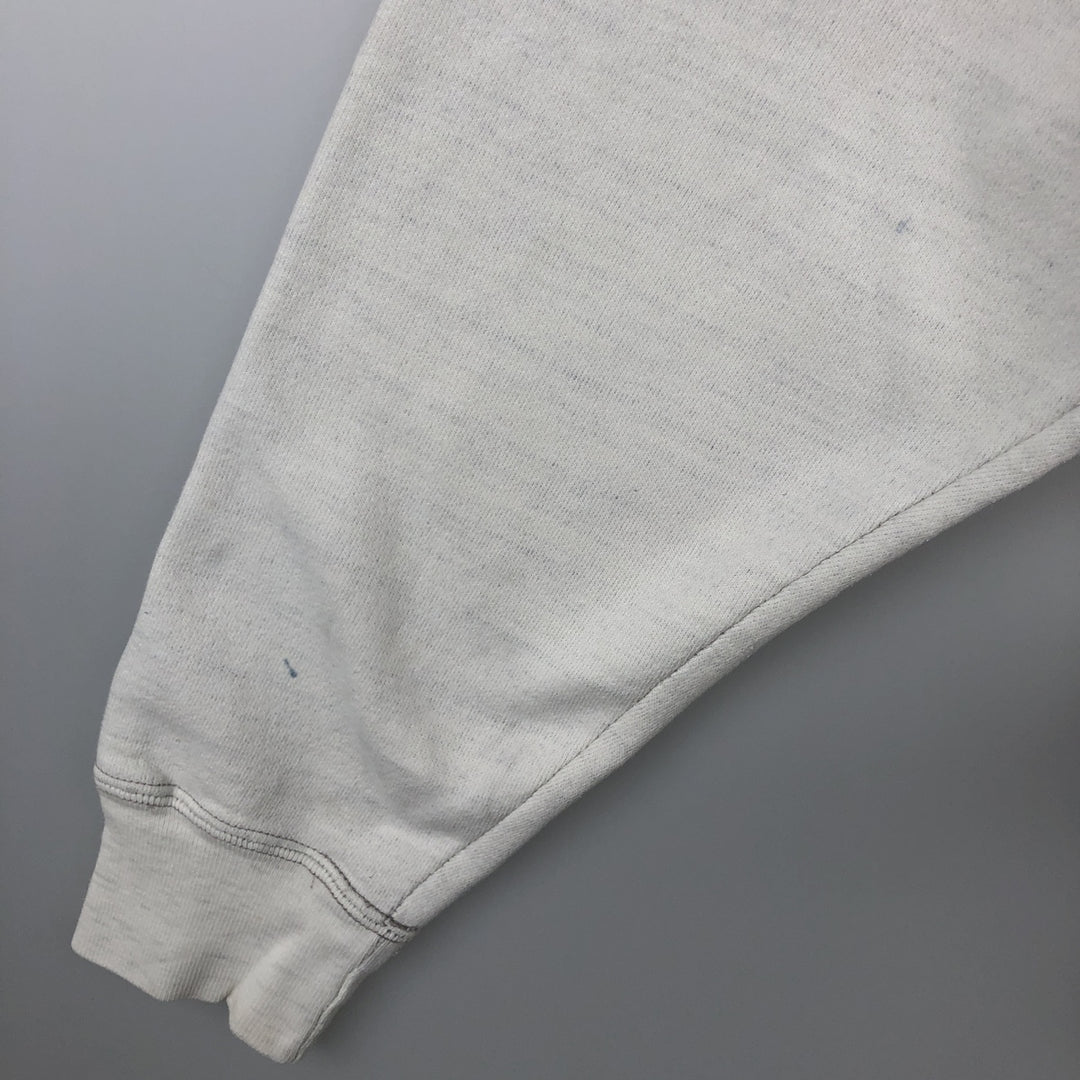 2000'S Champion Premium Reverse Weave Plain Blank Sweatshirt, Men's XL equivalent, No logo. unclear white type Vintage Second Hand