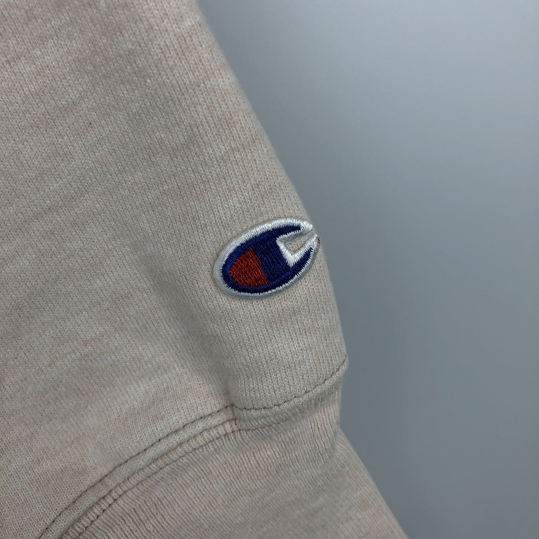 2000'S Champion Premium Reverse Weave College Sweatshirt, Men's Size L unclear Beige type Vintage Second Hand