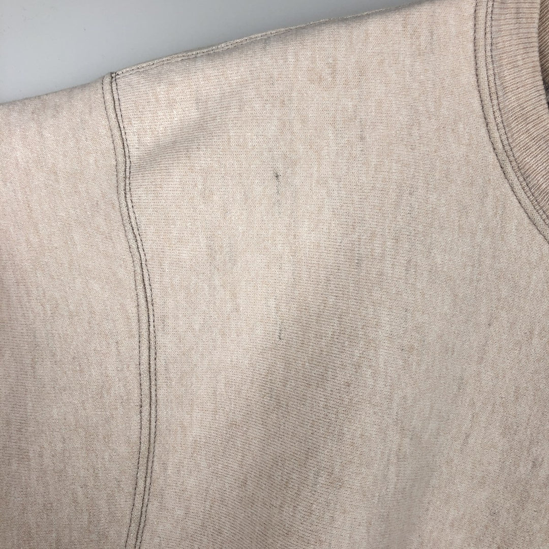 2000'S Champion Premium Reverse Weave College Sweatshirt, Men's Size L unclear Beige type Vintage Second Hand