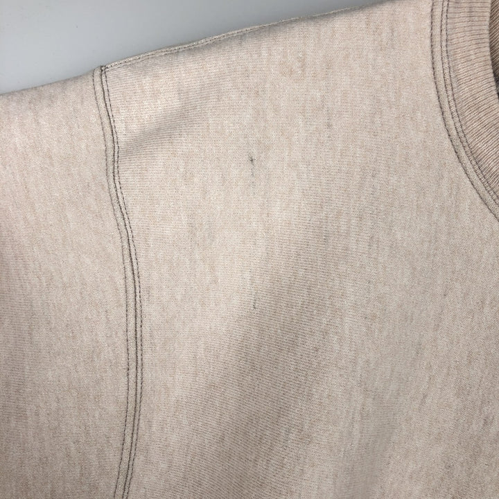 2000'S Champion Premium Reverse Weave College Sweatshirt, Men's Size L unclear Beige type Vintage Second Hand