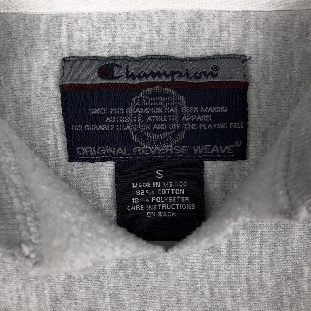 2000'S Champion Original Reverse Weave Cut-Off College Sweatshirt (Men's Size S) cotton gray type Vintage Second Hand